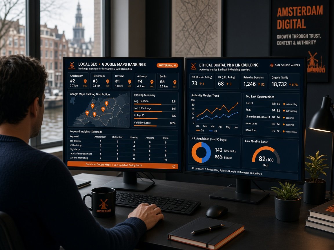 Lokale SEO strategie voor Nederlandse steden en schone linkbuilding door een linkbuilding specialist NL